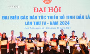 Đại hội đại biểu các dân tộc thiểu số tỉnh Đắk Lắk lần thứ IV - năm 2024