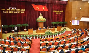 Ngày làm việc thứ nhất Hội nghị Trung ương 9 khóa XIII