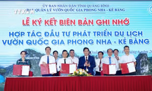 Phát huy hiệu quả giá trị Di sản thiên nhiên thế giới Vườn quốc gia Phong Nha - Kẻ Bàng