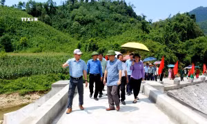 Khánh thành cầu dân sinh Làng Má phục vụ đồng bào dân tộc thiểu số