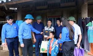 Hỗ trợ người dân bị ảnh hưởng của mưa lũ, sạt lở đất tại Sơn La