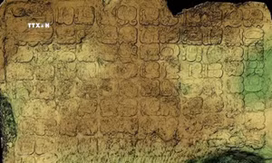 Phát hiện bia đá hàng nghìn năm tuổi thuộc nền văn minh Maya ở Mexico