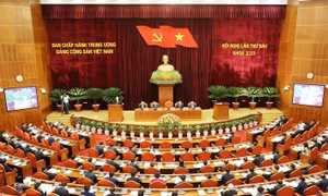 Ngày làm việc thứ hai Hội nghị Trung ương 6 khóa XIII: Thảo luận hai đề án quan trọng