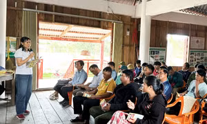 Giúp người dân Kon Plông nâng cao kỹ năng ứng phó với động đất