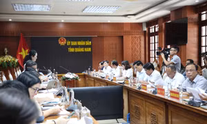 Hội đồng dân tộc Quốc hội làm việc tại Quảng Nam