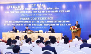 Công bố Quyết định đặc xá của Chủ tịch nước cho 3.763 phạm nhân đang chấp hành án phạt tù
