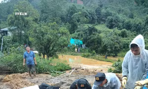 Vụ sạt lở nghiêm trọng tại Hà Giang: Đã tìm thấy 3 nạn nhân bị vùi lấp dưới bùn, đất