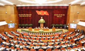 Ngày làm việc thứ ba Hội nghị Trung ương 8 khóa XIII