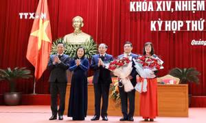 Ông Nghiêm Xuân Cường được bầu giữ chức vụ Phó Chủ tịch UBND tỉnh Quảng Ninh
