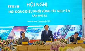 Phó Thủ tướng Trần Lưu Quang chủ trì hội nghị Hội đồng Điều phối vùng Tây Nguyên