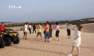 Đoàn Famtrip quốc tế khảo sát du lịch tại Bình Thuận