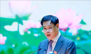 Đồng chí Huỳnh Tấn Việt, Uỷ viên Trung ương Đảng, Bí thư Đảng uỷ Khối các cơ quan Trung ương. Ảnh: Phương Hoa - TTXVN