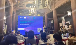 Bà Lê Thị Thu Hiền, Cục trưởng Cục Di sản Văn hoá, phát biểu tại hội thảo. Ảnh: laodong.vn