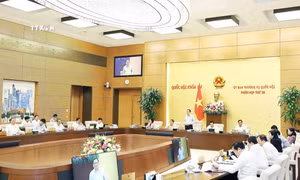 Khai mạc Phiên họp thứ 38 của Ủy ban Thường vụ Quốc hội