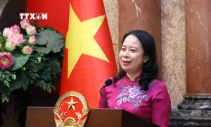 Quyền Chủ tịch nước Võ Thị Ánh Xuân. Ảnh: TTXVN 