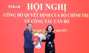 Ông Lê Hải Bình giữ chức Tổng Biên tập Tạp chí Cộng sản