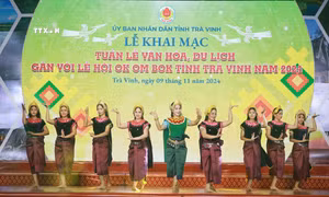 Tuần lễ văn hóa, du lịch gắn với Lễ hội Ok Om Bok tỉnh Trà Vinh năm 2024