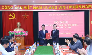 Ông Nguyễn Quang Đức giữ chức Phó Trưởng Ban Dân vận Trung ương