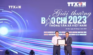 Giải thưởng báo chí TTXVN năm 2023: Ghi dấu ấn về sự dấn thân của đội ngũ phóng viên Thông tấn