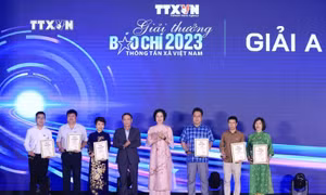 Giải thưởng Báo chí TTXVN 2023: Để dòng tin Thông tấn không bao giờ ngừng chảy