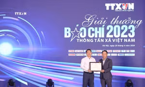 Giải thưởng báo chí TTXVN năm 2023: Ghi dấu ấn về sự dấn thân của đội ngũ phóng viên Thông tấn