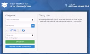 Sau khi biết điểm chuẩn đại học, nếu trúng tuyển, thí sinh phải xác nhận nhập học trực tuyến trên hệ thống của Bộ Giáo dục và Đào tạo từ hôm nay (24/8) đến trước 17 giờ ngày 8/9/2023 tại địa chỉ https://thisinh.thitotnghiepthpt.edu.vn. Ảnh: DTMN