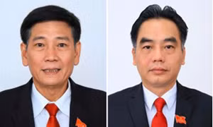 Thủ tướng quyết định thi hành kỷ luật bằng hình thức khiển trách đối với ông Mai Hùng Dũng (trái) và ông Nguyễn Lộc Hà. Ảnh: baobinhduong.vn