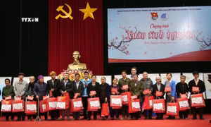 Trung ương Đoàn thăm, tặng quà Tết cho người dân tại Thanh Hóa