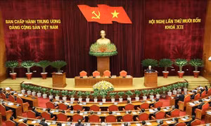 Toàn cảnh bế mạc Hội nghị. Ảnh: Trí Dũng –TTXVN