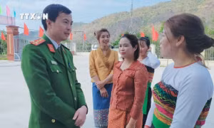 Xuân bình yên trên biên cương Mường Lát