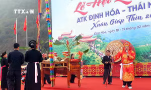 Đặc sắc Lễ hội Lồng tồng ATK Định Hóa