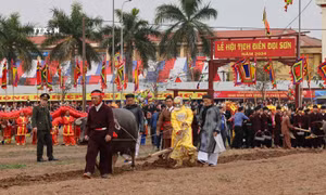 Tưng bừng lễ hội Tịch điền Đọi Sơn 2024