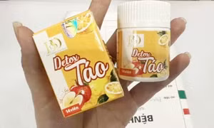 Bộ Y tế cảnh báo sản phẩm Detox Táo hỗ trợ giảm cân chứa chất cấm Sibutramin