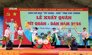 Sóc Trăng lần đầu tiên tổ chức Tết quân - dân nhân dịp Tết Chôl Chnăm Thmây