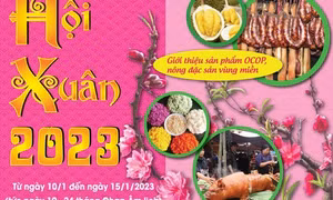 Hội Xuân 2023 giới thiệu nét văn hóa đón Tết các vùng miền