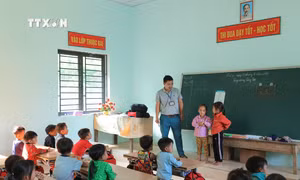 Khánh thành điểm trường Phìn Chải B trên Cao nguyên đá Đồng Văn 