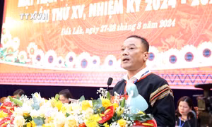 Ông Y Giang Gry Niê Knơng tái đắc cử chức danh Chủ tịch MTTQ Việt Nam tỉnh Đắk Lắk