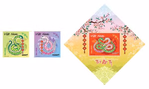 Phát hành đặc biệt Bộ tem "Tết Ất Tỵ"