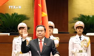 Chủ tịch Quốc hội Trần Thanh Mẫn tuyên thệ nhậm chức