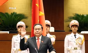 Chủ tịch Quốc hội Trần Thanh Mẫn tuyên thệ nhậm chức