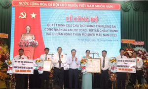 Long An có 7 xã Nông thôn mới kiểu mẫu
