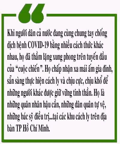 Những chiến sỹ thầm lặng trên tuyến đầu chống dịch COVID-19 ảnh 13