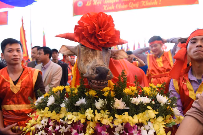 Tưng bừng lễ hội truyền thống làng nghề Bát Tràng ảnh 3