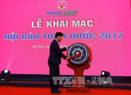 Khai mạc Hội Báo toàn quốc năm 2017 ảnh 1