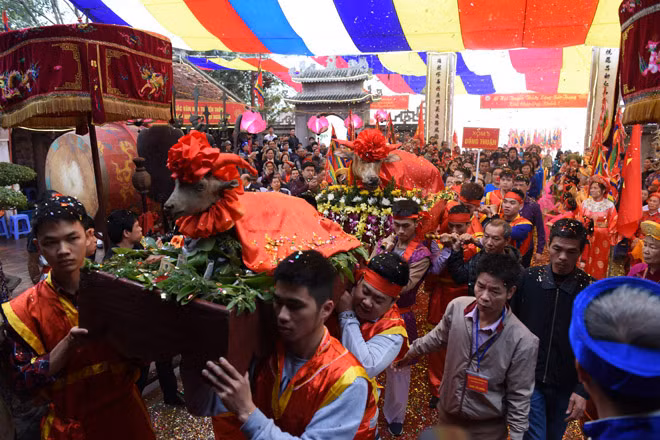 Tưng bừng lễ hội truyền thống làng nghề Bát Tràng ảnh 5