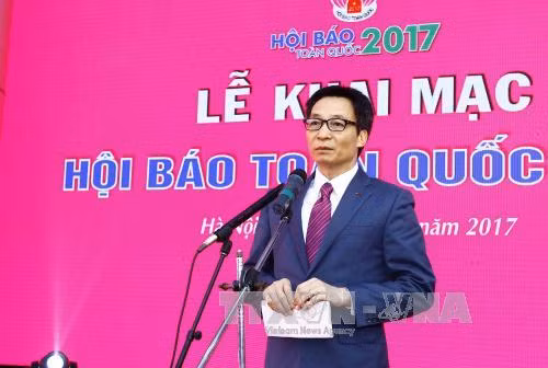 Khai mạc Hội Báo toàn quốc năm 2017 ảnh 2