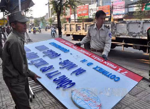 'Chiến dịch' giành lại vỉa hè đã lan đến Tam Kỳ, Quảng Nam ảnh 2