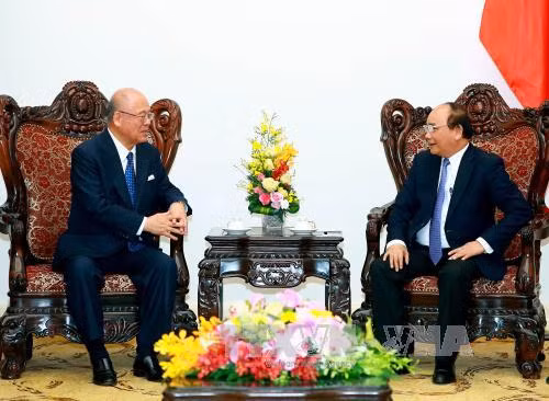 Thủ tướng tiếp Cố vấn đặc biệt Liên minh Nghị sĩ hữu nghị Nhật - Việt ảnh 1