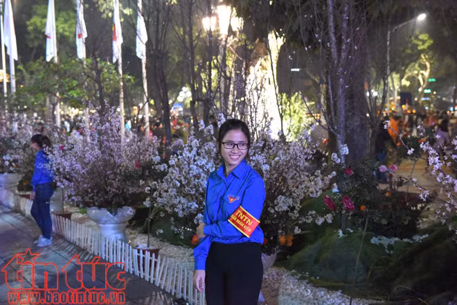 Hoa anh đào Nhật Bản lung linh khoe sắc ở Hà Nội ảnh 11