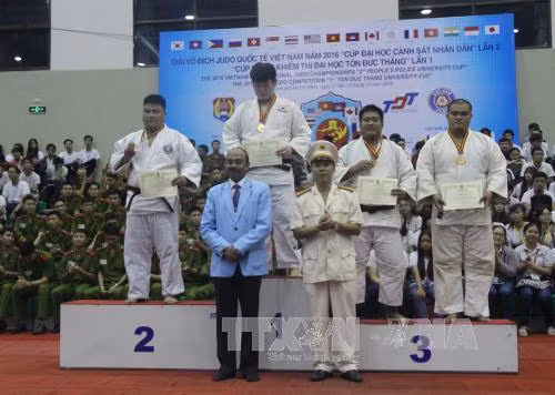 Khai mạc Giải vô địch Judo quốc tế Việt Nam năm 2016 ảnh 1